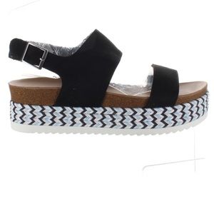 Sketchers Midnights Espadrille Sandals Size 11